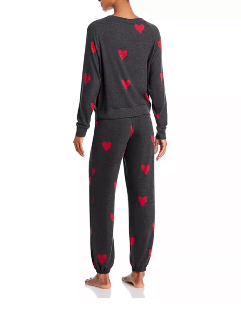 Star Seeker Lounge Set in Valentine Hearts - Exclusive SIZE SMALL